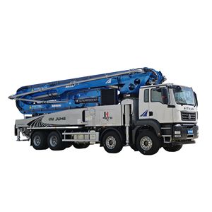 Bomba de Concreto JUHE de Alta Calidad y Rentable, Camión Bomba de Concreto de 49m 50m 52m 58m 62m, Bomba de Cemento con Pluma - Product Image 1