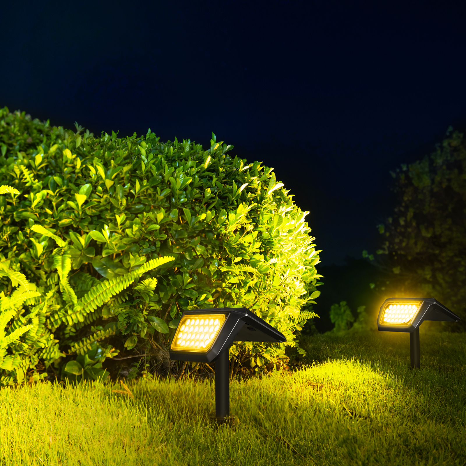 Patio Yard Waterproof Outdoor Garden Solar Wall Light Led Solar Courtyard Lawn Pathway Light for Park Landscape Decoration