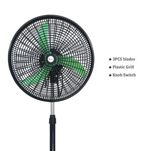Vente Promotion 18 pouces 3 pièces pales en plastique été ventilateur sur pied 55W longue durée de vie ventilateurs électriques sur pied ventilateur de haute qualité - Product Image 2