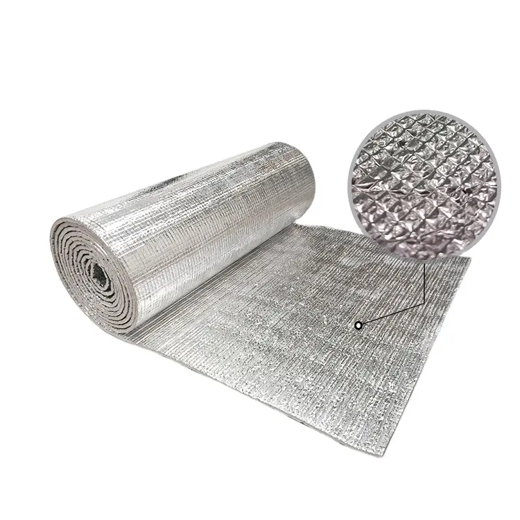Soundproof Radiant Barrier Closed Cell Foam Reflective Aluminum Foil Insulation Protective Foam Roll