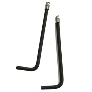 Clé hexagonale 2.5mm 3mm avec poignée outils de quincaillerie à ressort clé à douille en forme de L avec outil de quincaillerie à vis hexagonale Allen à ressort - Product Image 1