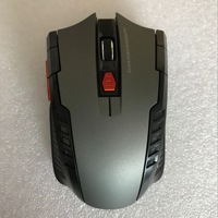 Ratón Mecánico OEM, Ratón Inalámbrico para Juegos 3D, Posicionamiento Óptico de 1600DPI, Anti-interferencias para Juegos de PC y Tabletas