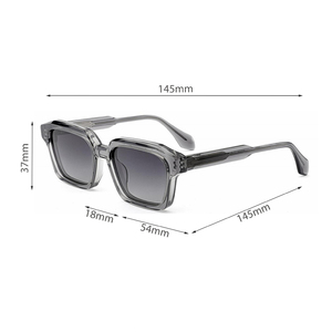Vintage Women <b>Sunglasses</b> Polarized Square Frame <b>Sunglasses</b> 2025 Designer Glasses Men Acetate <b>Sunglasses</b> 2026 - Product Image 5