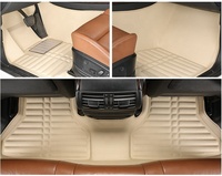 Accessoires de voiture Tapis de voiture de luxe 5D EVA Tapis de sol antidérapant pour Dacia Logan Renault Stepway