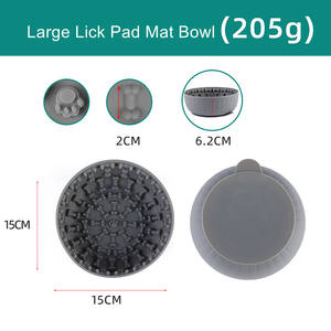 Comedero Lento de Silicona para Perros, Venta Caliente, Libre de Bisfenol A, Comedero Lento Redondo, Tazón Simple Antiderrames, Multifuncional, para Lamer - Product Image 5