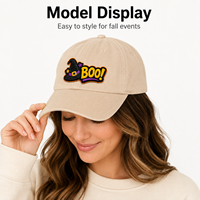 Set de Parches de Chenilla Personalizados de Halloween con Diseños de Fantasma, Calabaza y Telaraña para Gorras y Mochilas, Regalos de Temporada, Venta al por Mayor