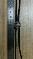Cravate Bolo en Cuir PU Opale pour Hommes et Femmes R.GEM. Collier nœud papillon classique de cowboy en gros, haute qualité, personnalisé