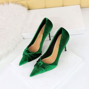 European American Fashion Banquet High-Heeled <b>Shoes</b> Thin Heels Shallow Toe Square Toe <b>Soft</b> Metal Ornament Buckle Ankle Strap - Product Image 3