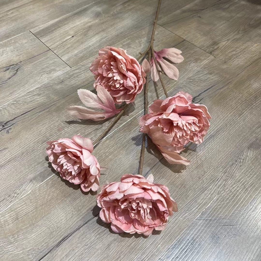 4 têtes de poudre de pâte de haricot de pivoine de marée nationale