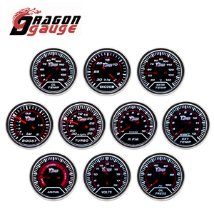 DRAGON <span class=keywords><strong>GAUGE</strong></span> Rauch linse Acryl spiegel 52mm Auto Boost <span class=keywords><strong>Gauge</strong></span> 30 psi Mit Boost Sensor für Universal 12V Auto (6141T) - Product Image 2