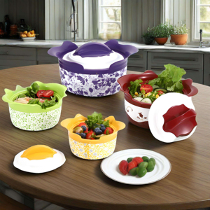 Juego de 4 recipientes térmicos de acero inoxidable para alimentos, calentador de comida, olla caliente, lonchera, cacerola - Product Image 3