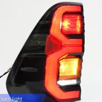 Feux arrière fumés pour Toyota Hilux 2024, feux arrière de voiture, feux latéraux gauche et droit