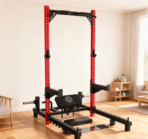 Máquina Comercial de Acero para Hip Thrust, Función 3D para Glúteos y Sentadillas, Equipo Duradero de Entrenamiento de Fuerza con Carga de Placas para Gimnasio - Product Image 1