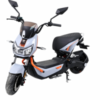 Bicicleta Eléctrica Urbana de 60V 1000W sin Escobillas, Digital, de 3 Velocidades, con Cuadro de Acero, Cómoda para el Transporte Urbano, Accesorios Completos, Frenos de Tambor de Seguridad