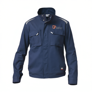 เสื้อแจ็คเก็ต Ttake รุ่นปกติ สีกรมท่า ไซส์ M เสื้อผ้าสำหรับทำงานเพื่อความปลอดภัย - Product Image 2