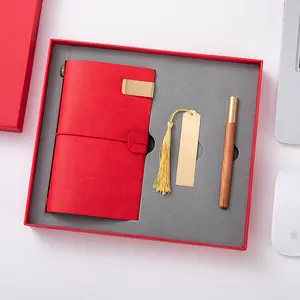 Office Products Popular Eco-friendly A6 Notebook Pen Stationery Giveaways Promotional Gift Set women
