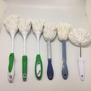 Hộ gia đình món ăn rửa lau lau bụi để làm sạch món ăn chậu và chảo bàn chải với bông khăn lau bụi đầu - Product Image 3