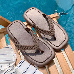 Женские летние шлепанцы с открытым носком - Product Image 3