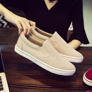 Vente en gros de chaussures coréennes en toile de couleur unie pour hommes, <span class=keywords><strong>espadrilles</strong></span> respirantes et décontractées à la mode, chaussures de marche d'été, tailles 39-46 - Product Image 5