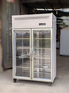 Équipement de réfrigération verticale commercial pour cuisine d'hôtel, double température, certifié CE, fabriqué en Chine, congélateur en acier inoxydable - Product Image 2