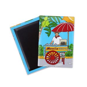 Imanes de Refrigerador de Metal con Impresión Nostálgica Personalizados Directamente de Fábrica, Recuerdo Turístico de Alta Calidad - Product Image 1