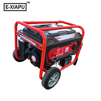 Générateur portable à essence/essence E-XIAPU 220V 50Hz 3kva monophasé, moteur 4 temps, démarrage électrique 12V CC