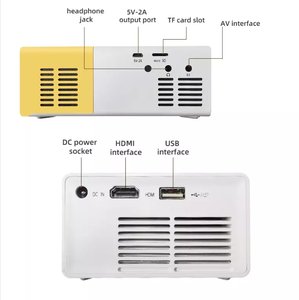 Máy Chiếu Mini LED Gathering YG300 Pro Xem Phim Ngoài Trời 720P - Product Image 6