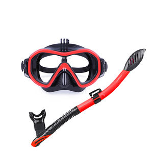 Aloma Professional Fabricante Recién llegado Juego de máscaras de buceo Bajo volumen Snorkel Natación Vidrio impermeable Certificado CE - Product Image 3