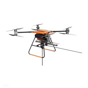 Drone <span class=keywords><strong>de</strong></span> lutte contre <span class=keywords><strong>l</strong></span>'incendie à chargement lourd, type <span class=keywords><strong>de</strong></span> mouillage par tuyau d'eau, extérieur les flammes sur une large zone - Product Image 2