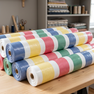 Polyethylene (PE) Tarpaulin Plain Dyed Water Resistant Woven Roll 6x300f Medium Weight Outdoor & Home Use Fabric - Product Image 1