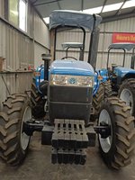 Vente directe d'usine : Tracteur New-Holland 754 d'occasion, 75 ch 4x4, moteur YTO, puissance nominale 55,1 KW, en bon état