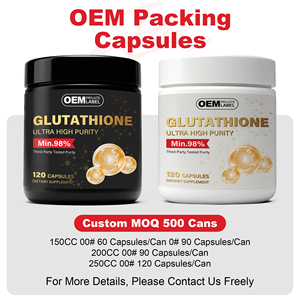Suplemento Natural de Clareamento da Pele com 1000mg de Glutationa Reduzida, Certificado ISO, Marca Privada OEM para Mulheres - Product Image 6