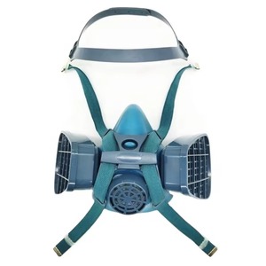 CITICITY Respirator Double Cartridge Chemical Respirator Industrial Safety Equipment Comfortable Wearing Chemical Respirator - Product Image 5