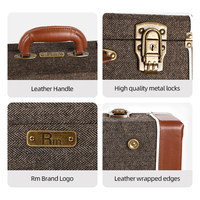 Etui personnalisé pour pédalier de guitare multi-effets gris tweed vert foncé velours vert foncé Etui distributeur personnalisé pour pédalier