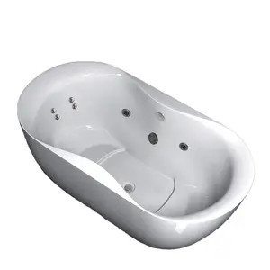 热奢华风格浴缸配件便携式亚克力独立式水疗浴缸双人漩涡