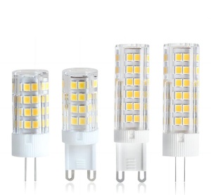 Ampoules LED Corn <span class=keywords><strong>G4</strong></span> G9 en gros, corps en céramique, alimentation CA 220V, 3W 5W <span class=keywords><strong>7W</strong></span> pour usage résidentiel - Product Image 1