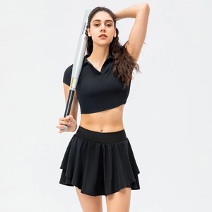 Groothandel Ball Pocket Dames Sportkleding Mini Tennisskirt Dames Tenniskleding - Product Image 6