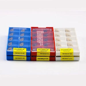 Oumeia vbmt160404 <span class=keywords><strong>Carbide</strong></span> biến chèn CNC chuyển công cụ cho thép không gỉ công cụ cắt lưỡi - Product Image 4