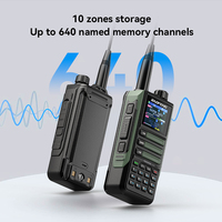 Radio Komunikasi Dua Arah Baofeng UV-16H Pro 10W Daya Tinggi Full Band GPS, Pembaruan dari UV5RH PRO