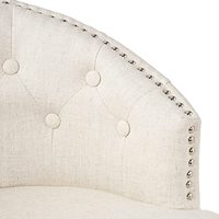 Chaises de bar hautes en métal fixes de meubles de ménage de mode de style européen blanc pur