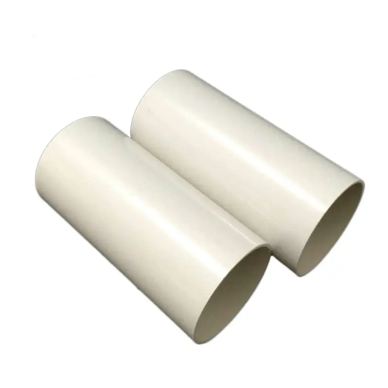 White Orange Grey Electric Conduit 63mm 75mm 110mm 200mm Heavy Duty Pvc Electrical Pipe