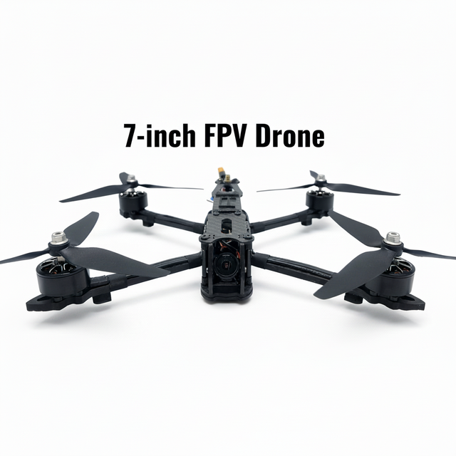 2025 Customizable FPV Drones Pro Class 7 Inch Payload 2 kg Remote Control 20 Minutes Flight Time FPV Drones