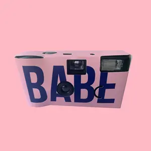 Mới Nhất Đáng Yêu New One Touch Ngay Lập Tức Tốt Nhất Giá Rẻ 35 Mét Phim Dùng Một Lần Máy Ảnh Cưới Với <span class=keywords><strong>Flash</strong></span> Pastel Màu Đảng Nhiếp Ảnh - Product Image 1