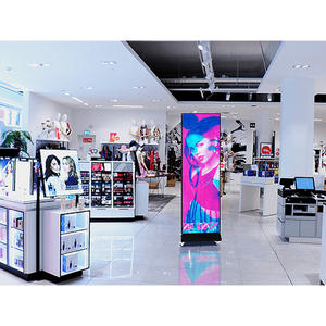 Piso interior <span class=keywords><strong>de</strong></span> pie P1.8 P2 P2.5 GOB Tienda <span class=keywords><strong>de</strong></span> moda Publicidad Cartelera Digital LED Cartel Pantalla Soporte Pantalla - Product Image 5