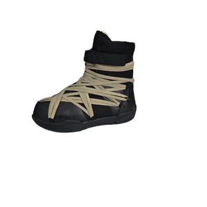 Zapatos de Diseñador Estilo Ro con Correa, Impermeables, Antideslizantes, con Parte Superior de Lona de Cuero, Unisex, para Invierno, Resistentes al Frío, Cálidos y Lujosos - Product Image 6