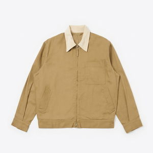 Custom 100% Cotton Duck <b>Canvas</b> <b>Work</b> <b>Jacket</b> Down Lined Oversized Heavy Weight Zip Up <b>Work</b> <b>Jacket</b> - Product Image 1