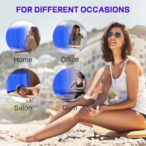 Soporte para Lámpara UV con Altura Ajustable y Brazo Telescópico Oscilante para Cama de Bronceado, Equipo de Terapia de Luz para Uñas, con Base Estable - Product Image 2