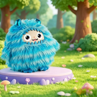 Peluche interactive Monster AI, jouet doux pour enfants de 2 à 7 ans, cadeau idéal pour anniversaire et fêtes, tailles et couleurs personnalisables