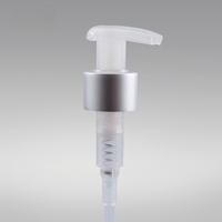 Pompe à lotion de vente directe d'usine 24/410 et 28/410 tailles distributeur de lotion à verrouillage gauche et droit bouteille en PET