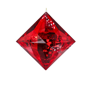 Chất Lượng Cao Hình Chữ Nhật Jewel Long Lanh Trang Trí Handmade Sequined Thạch Cho Cây Giáng Sinh UV In Treo Trang Trí - Product Image 2